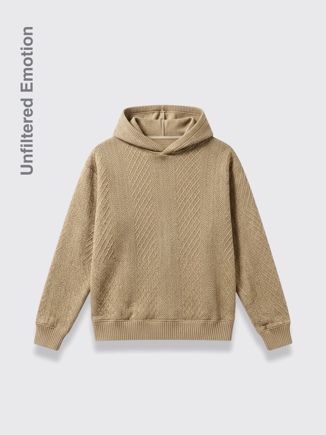 Loosefit Jacquard Hoodie