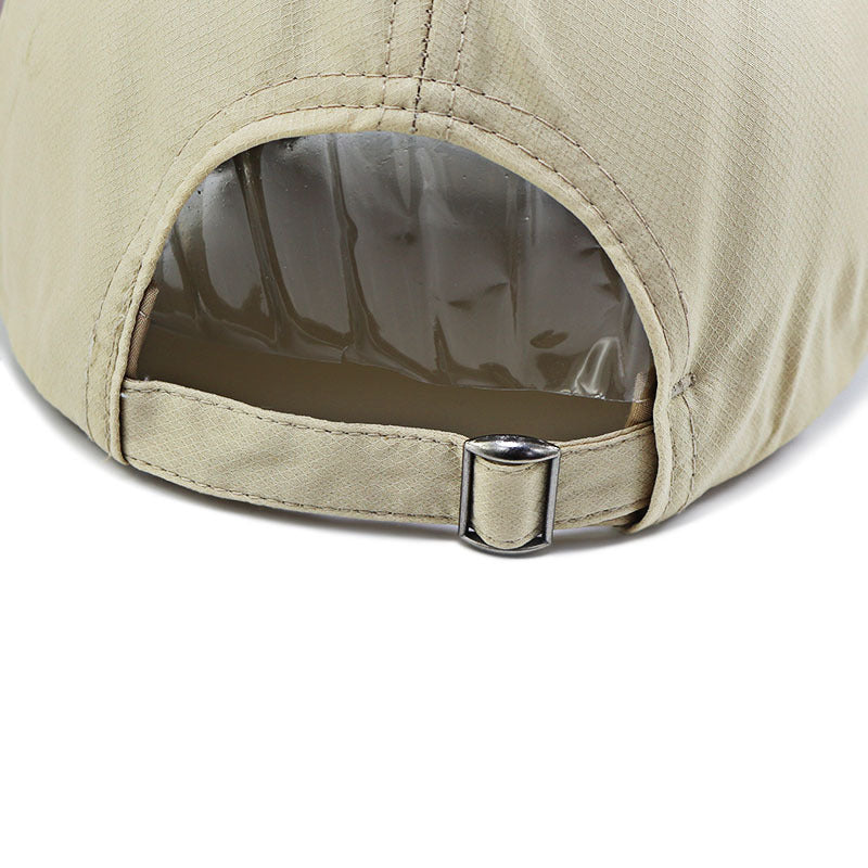 Baseball Cap Big Head Quick-drying Hard Top Cap