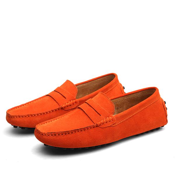 Suade Driver Loafers