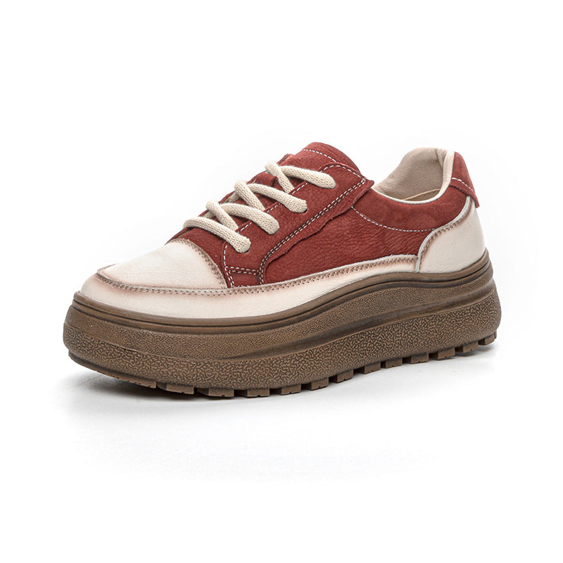 Leisure Thin Shoes Red