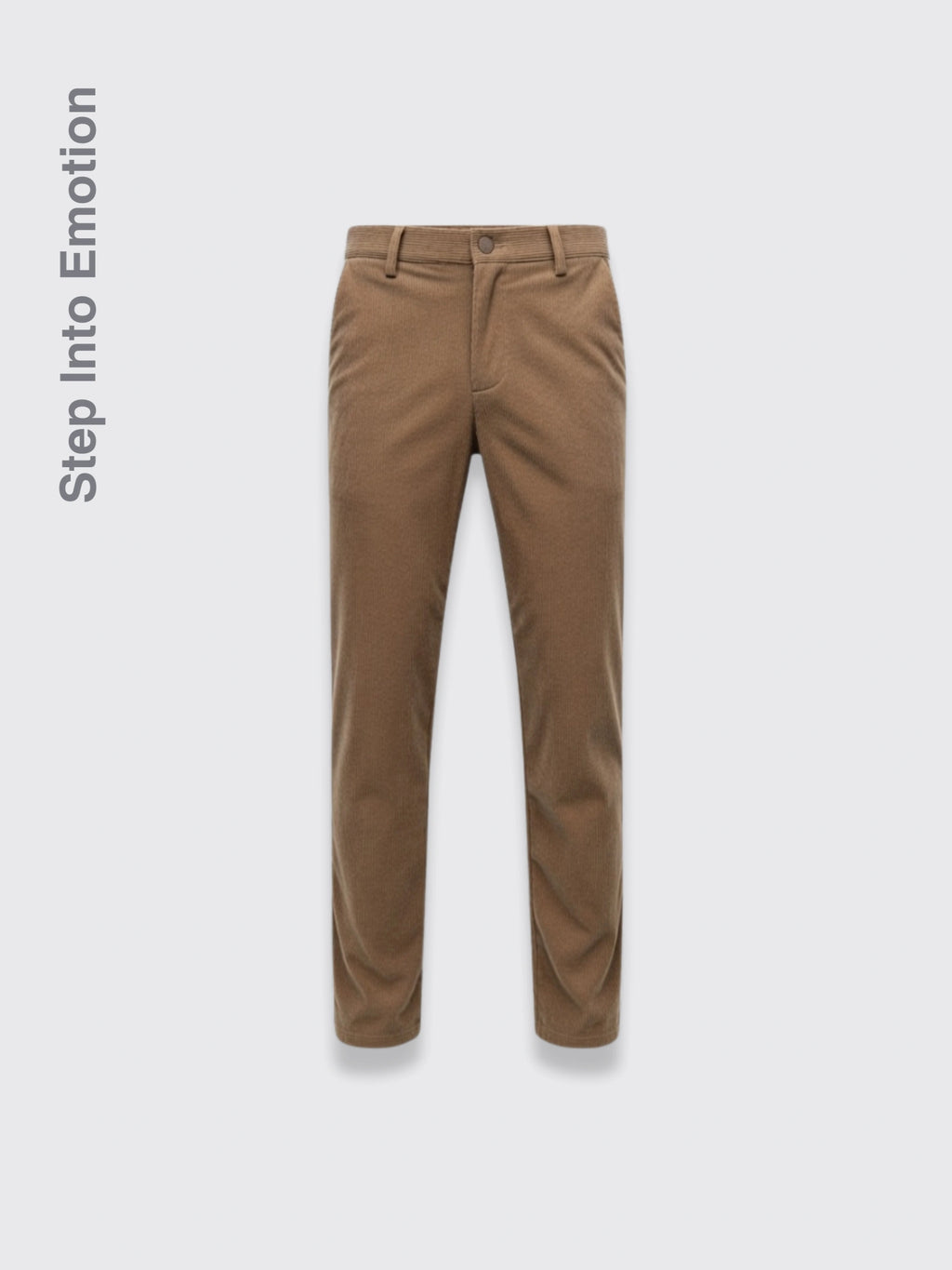 Stylish New Corduroy Casual Pants For Men Khaki 28