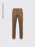 Stylish New Corduroy Casual Pants For Men Khaki 28