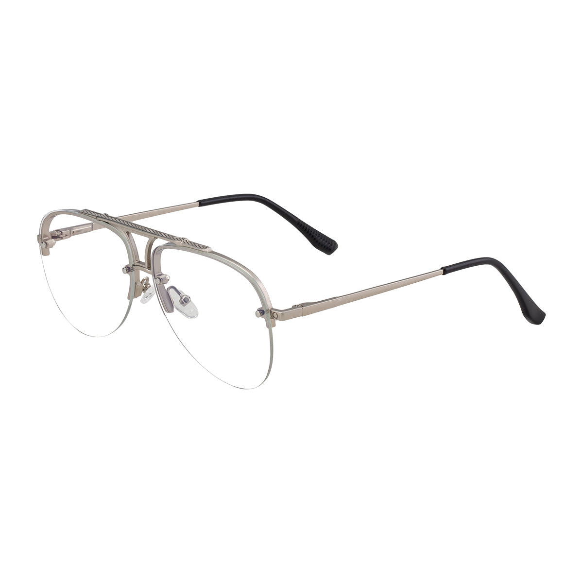 Mens Fashion Metal Half-Frame Sunglasses C7