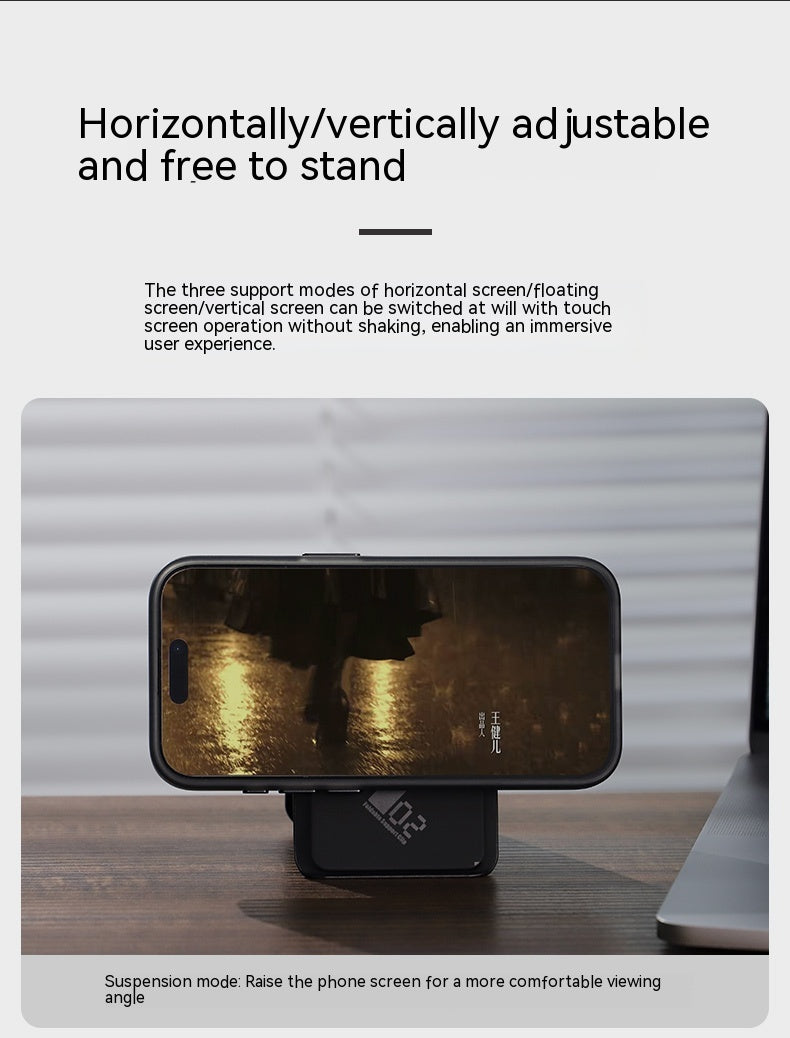 Magnetic Flip Card Holder G02 Two-in-one Wallet