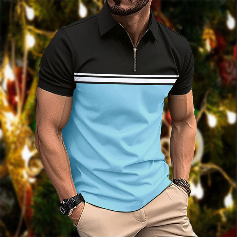 Stylish Slim-fit Polo Shirt ZVZ504