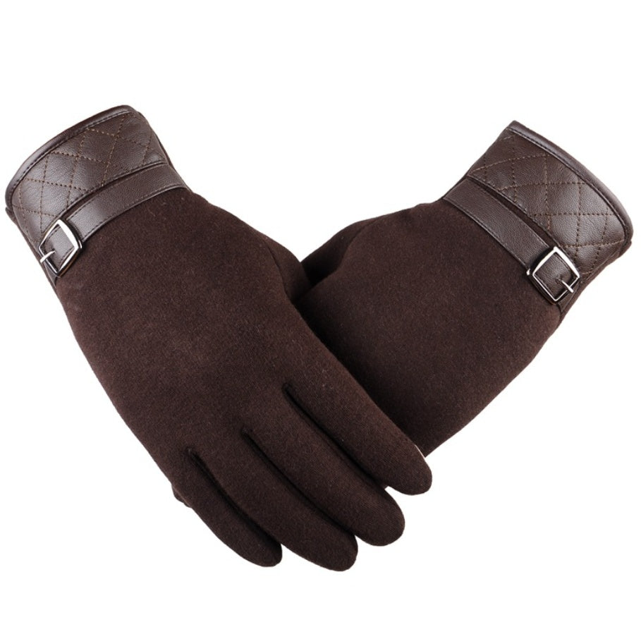 Winter touch screen gloves Bronze