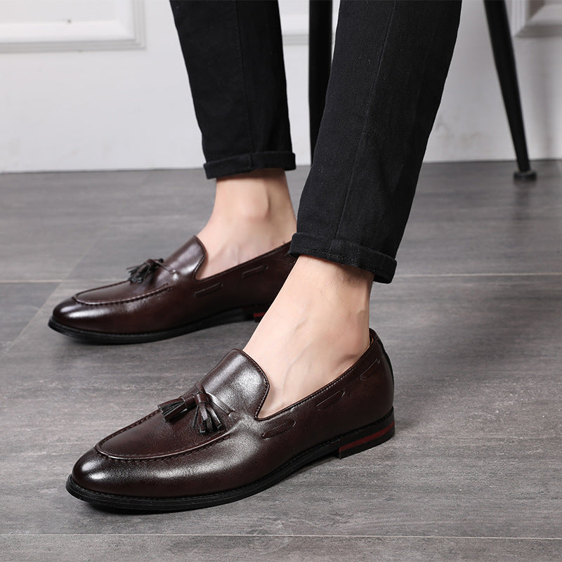 British Breathable Casual Leather Shoes