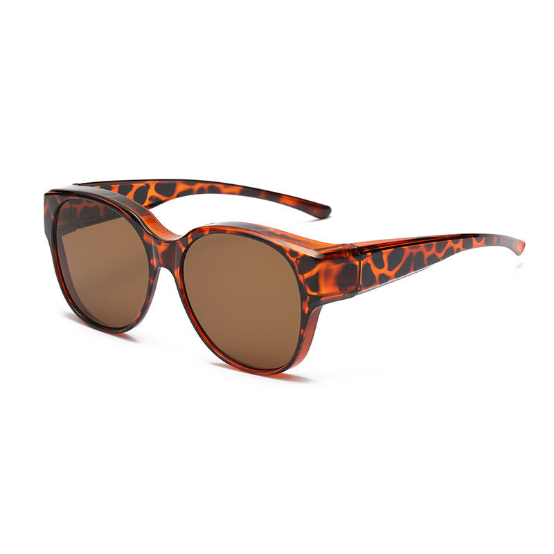 Mens Myopia Glasses For Driving Set Tea tortoiseshell