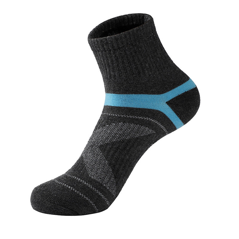 Sports socks basketball socks Dark grey One size
