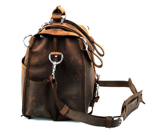 Leather bag, Shoulder Messenger Bag