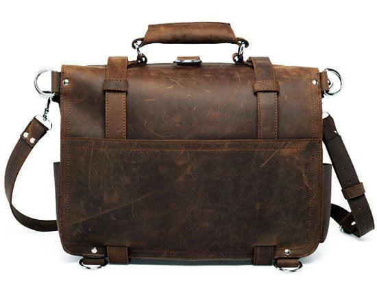 Leather bag, Shoulder Messenger Bag