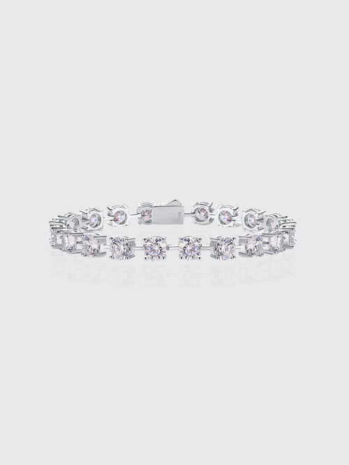 65mm Moissanite 1 Karat Time Bracelet 1 Karat 19cm