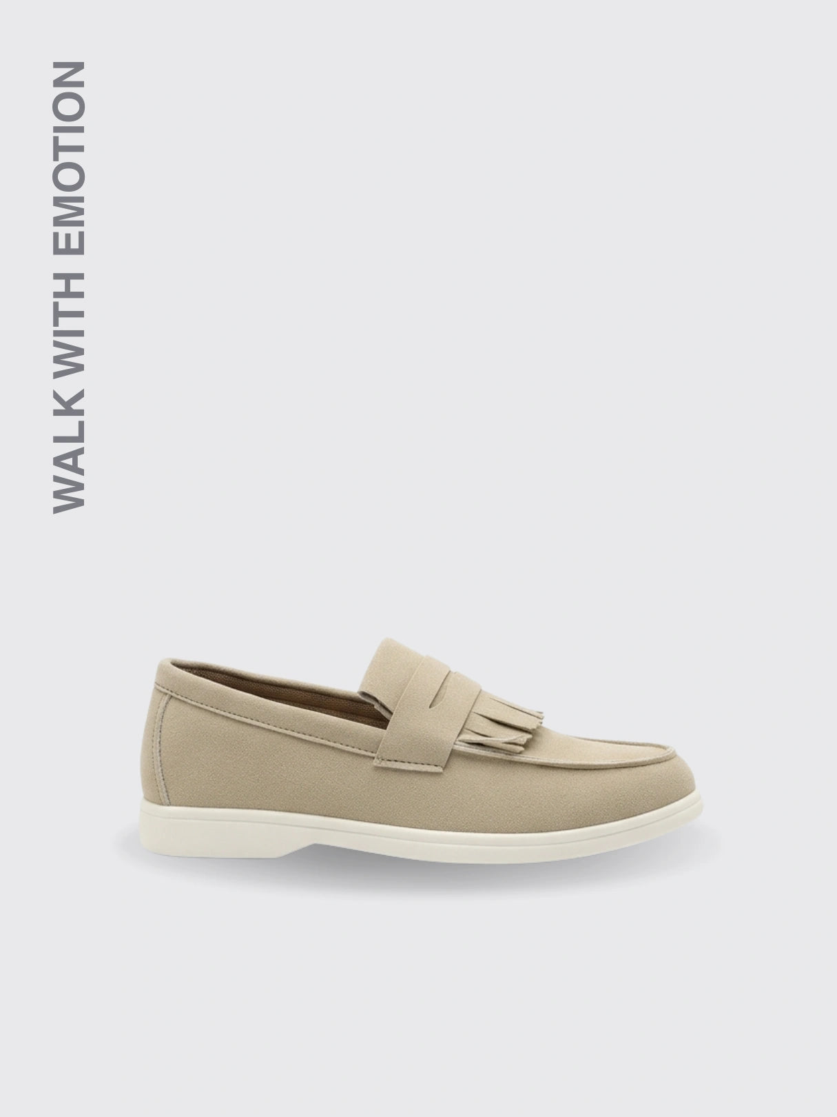 Matte Leather Loafer Beige 39