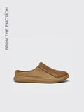 Leather Sandals Men Brown 38