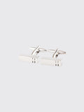 Rectangular Glossy Metal Cufflinks
