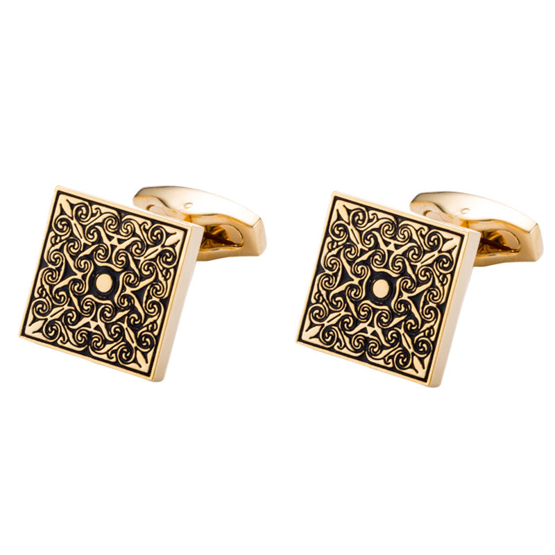 Men's French Shirt Cufflink Simple