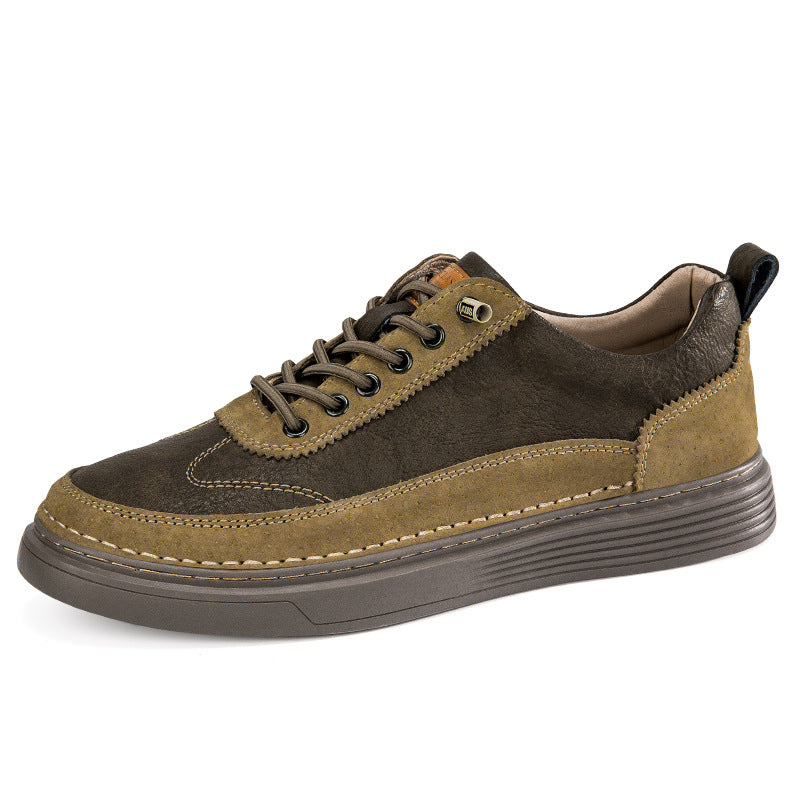 Summer Men's Shoes Khaki Four Seasons