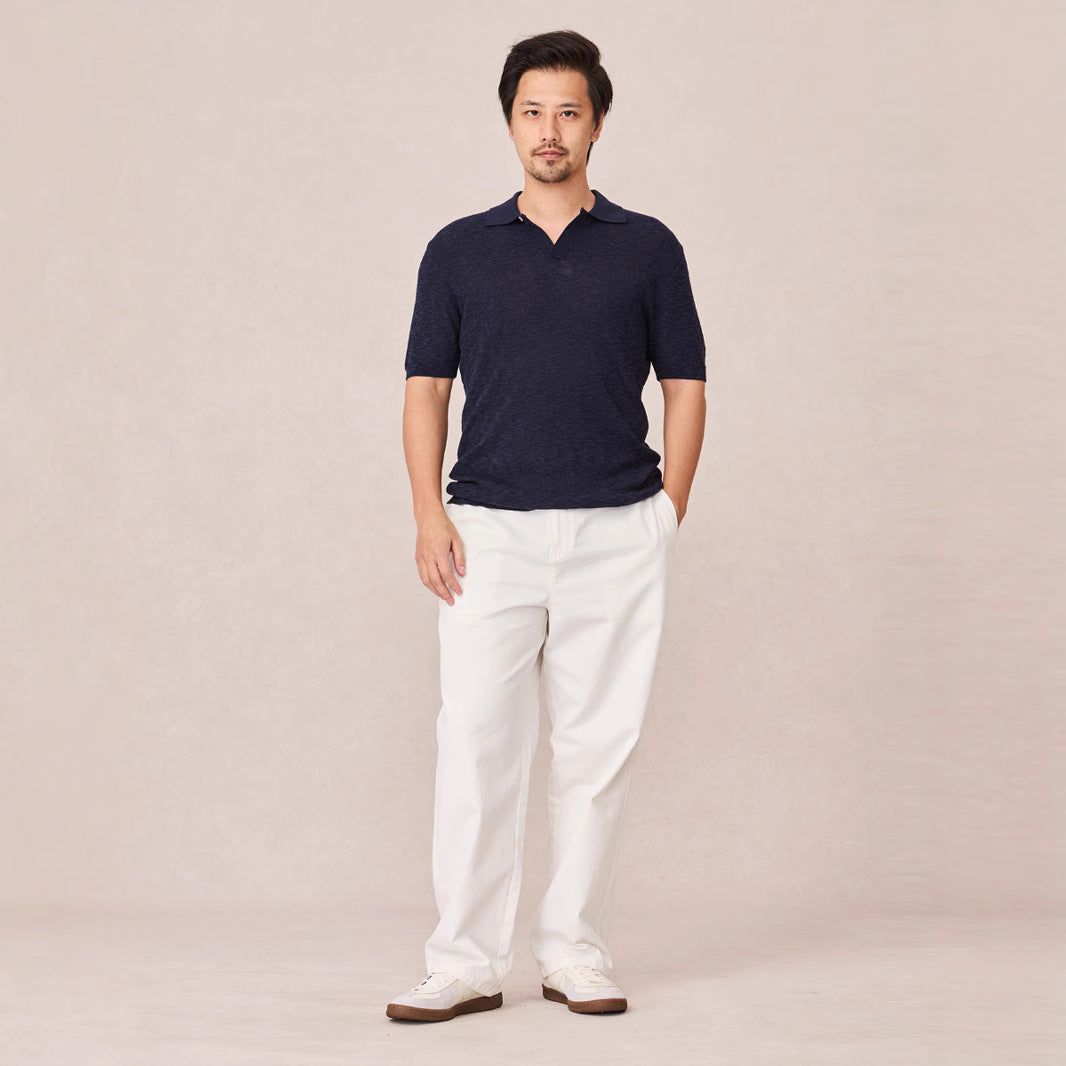 Mens Slim-fit Business Polo Shirt