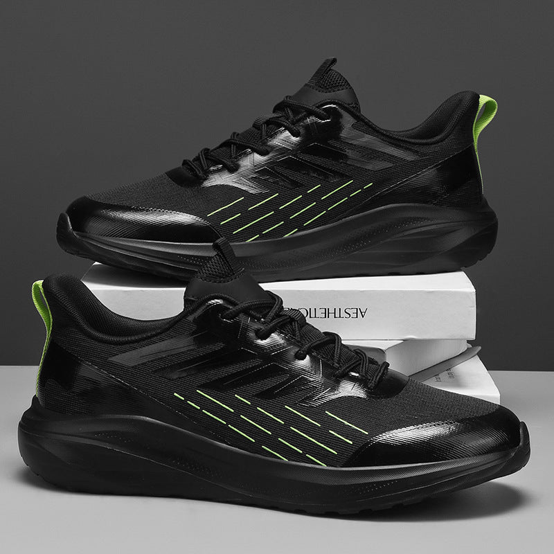 Lightweight Soft Sole Sneaker Male Black