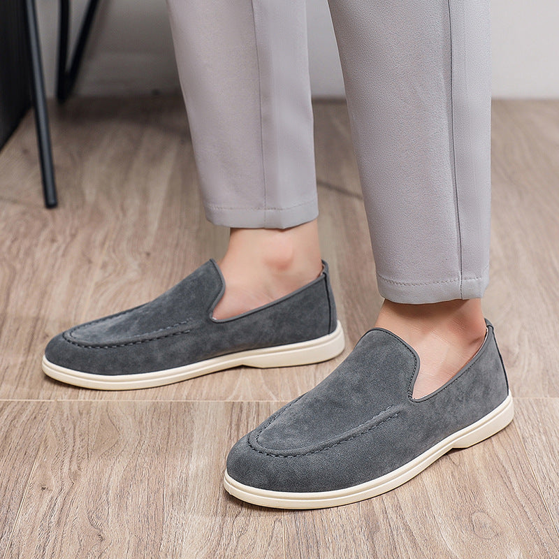 Flat-bottomed Slip-on Casual Shoes