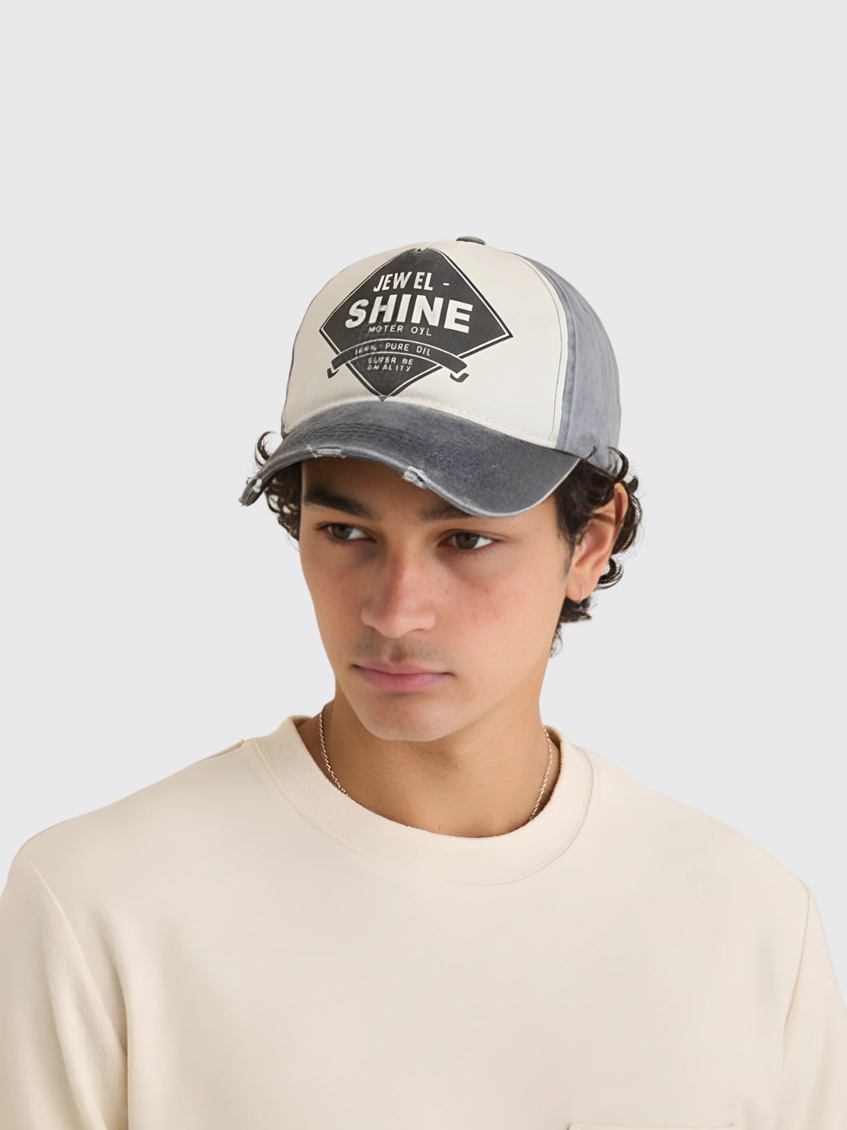 Retro Contrast Color Baseball Cap