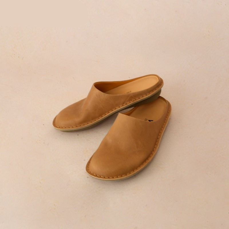 Soft Soled Lazy Toe Slippers