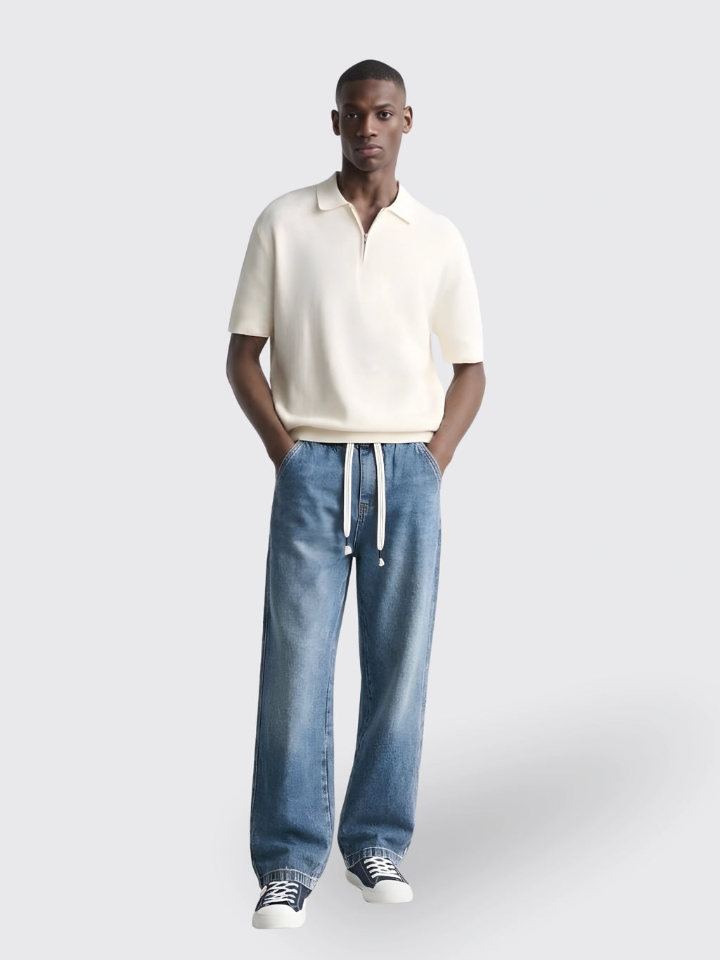 American High Street Retro Loose Casual Straight-leg Pants For Men
