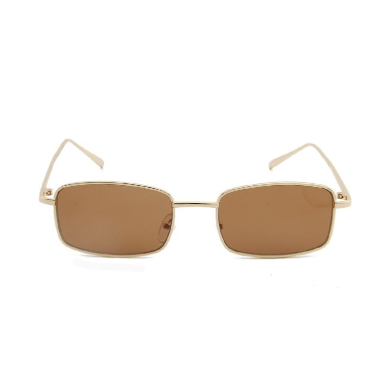 Retro Sunglasses For Men And Women Gold Frame Dried