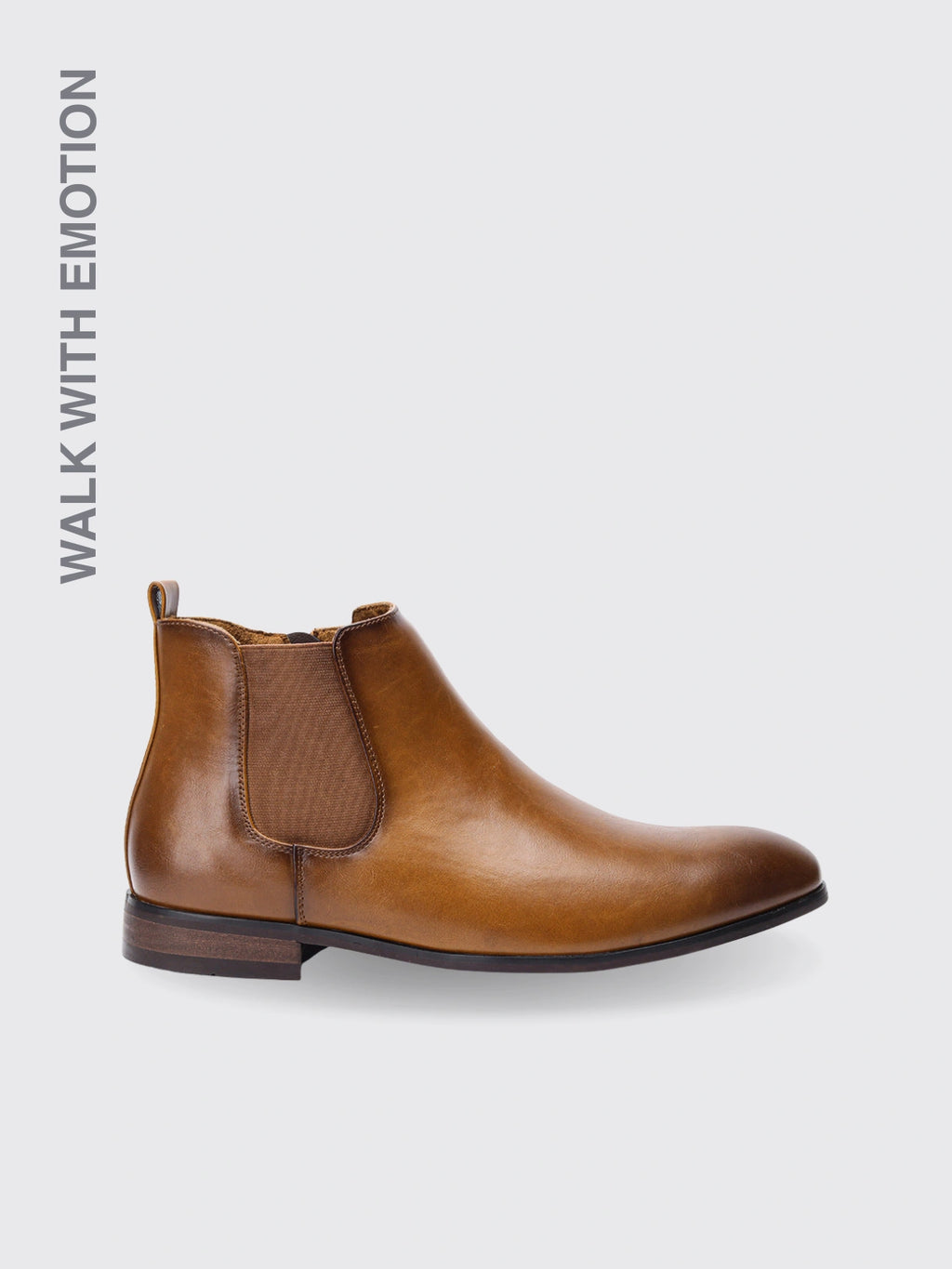 Plus Size Chelsea Boots Brown DX214 39