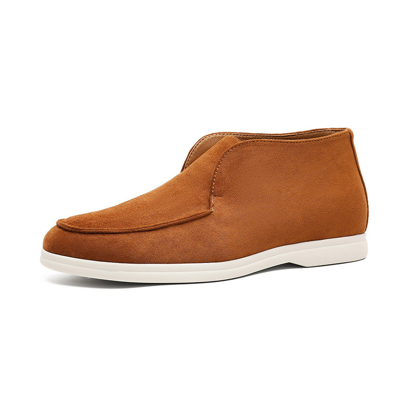 Business And Leisure High-top Martin Boots Camel