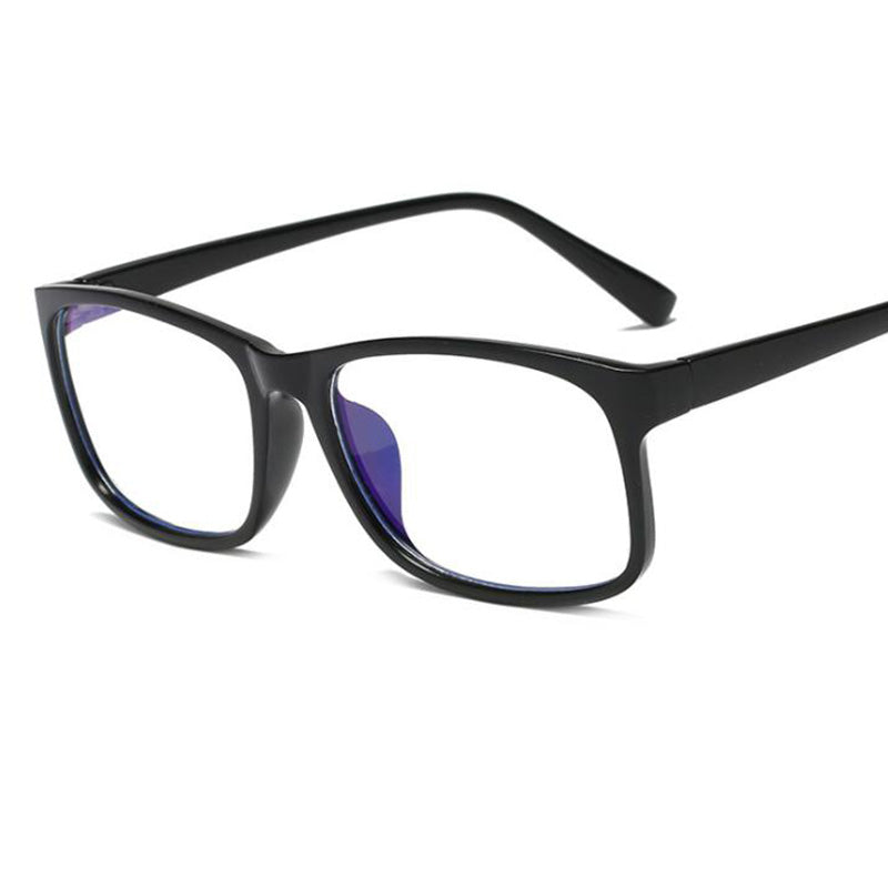 Anti-blue glasses student glasses Matte Black