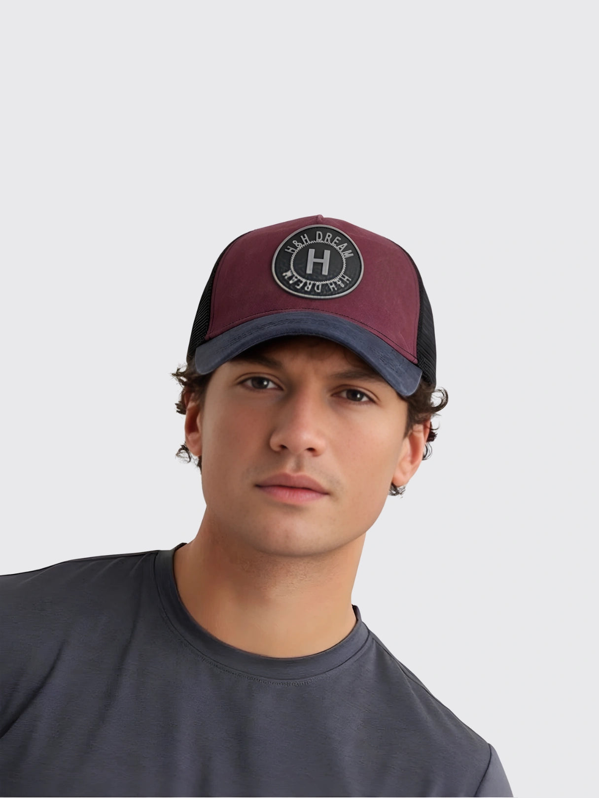Embroidered Baseball Washed Old Peaked Cap