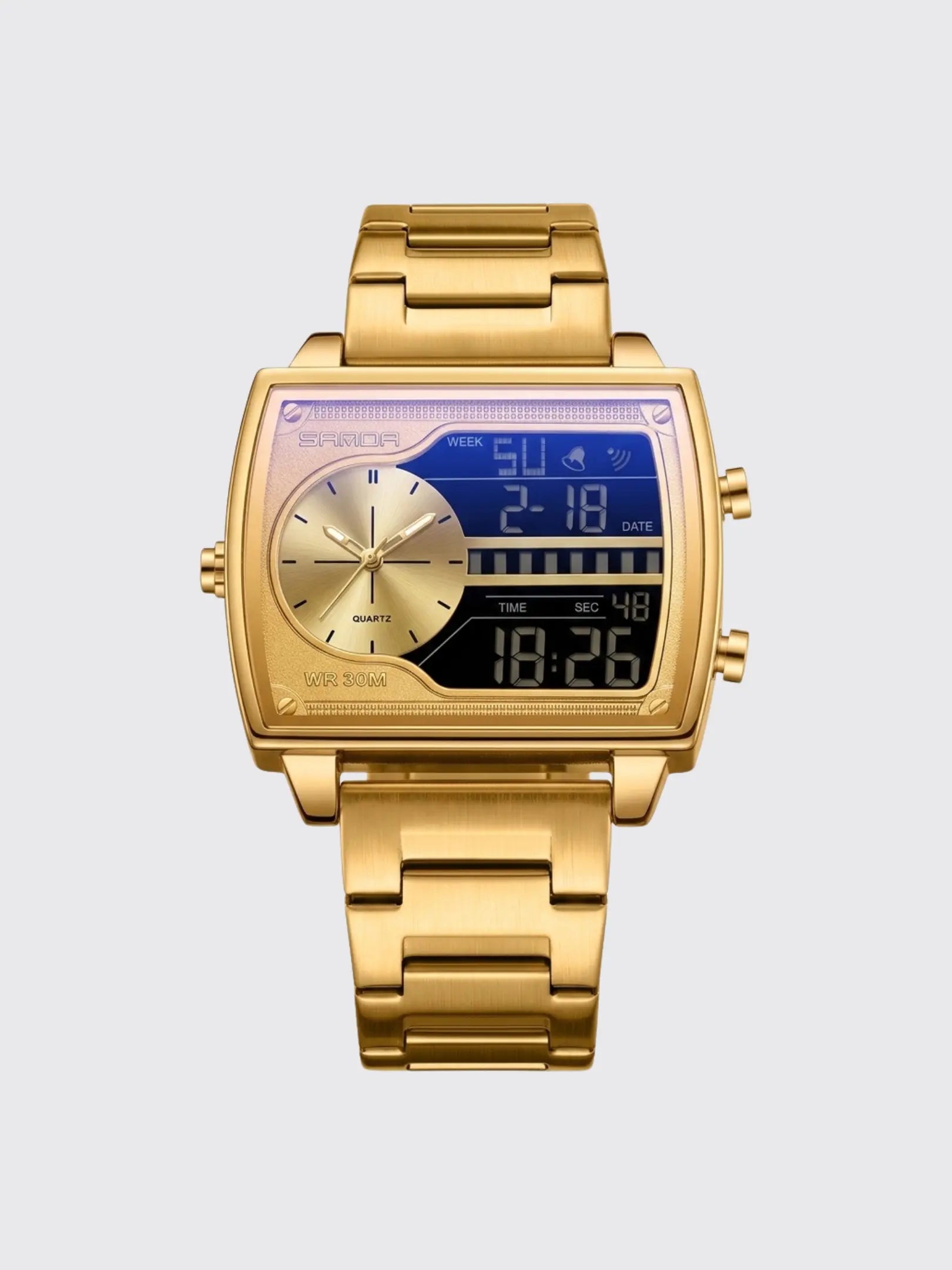 Multifunctional Electronic Business Watch Mens