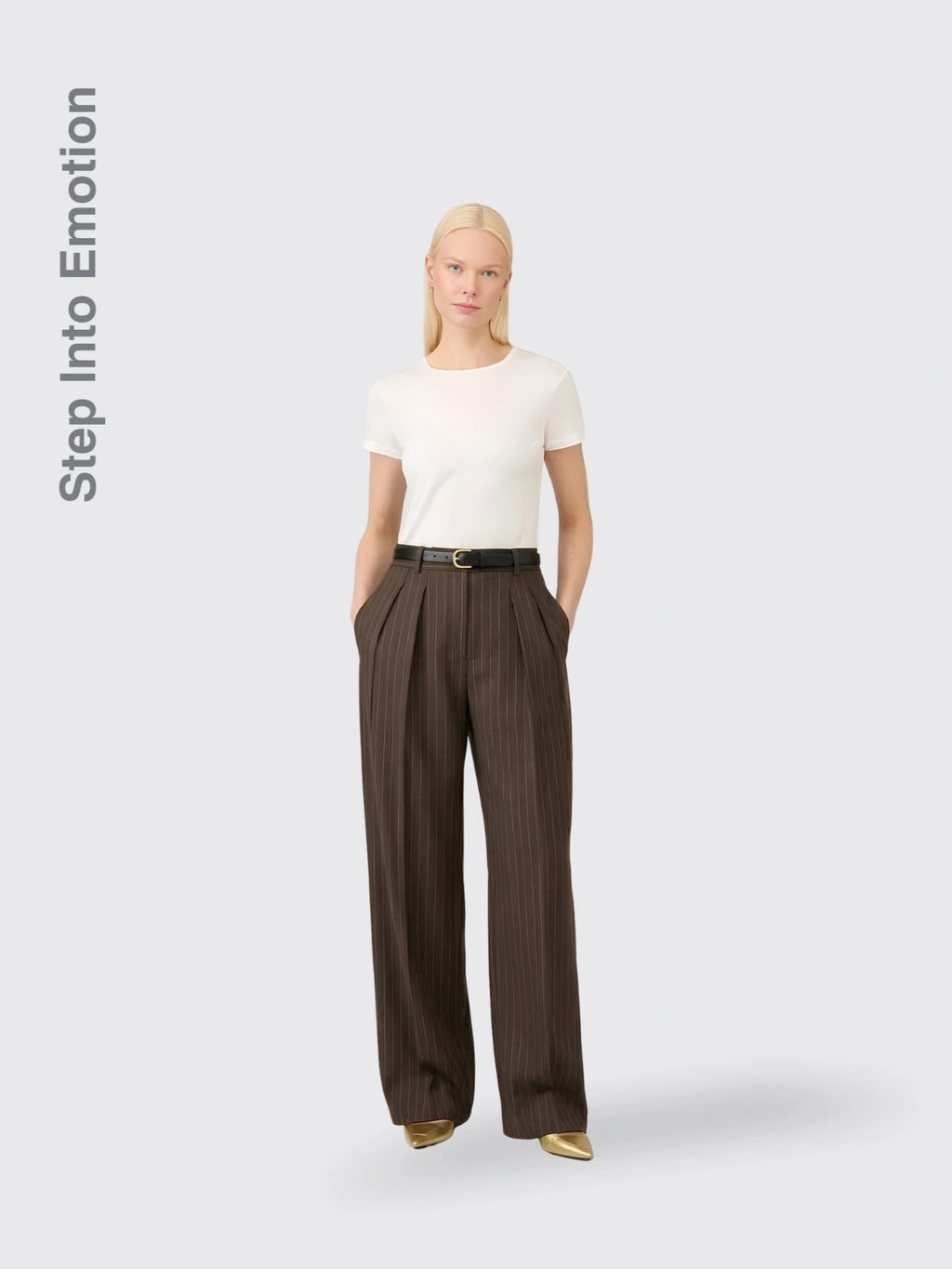 Striped Suit Pants