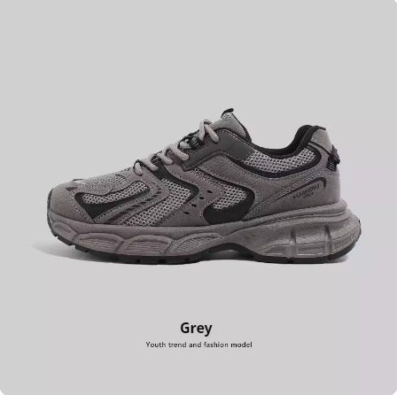 Mesh Casual Versatile Platform Gray 31061 Couple