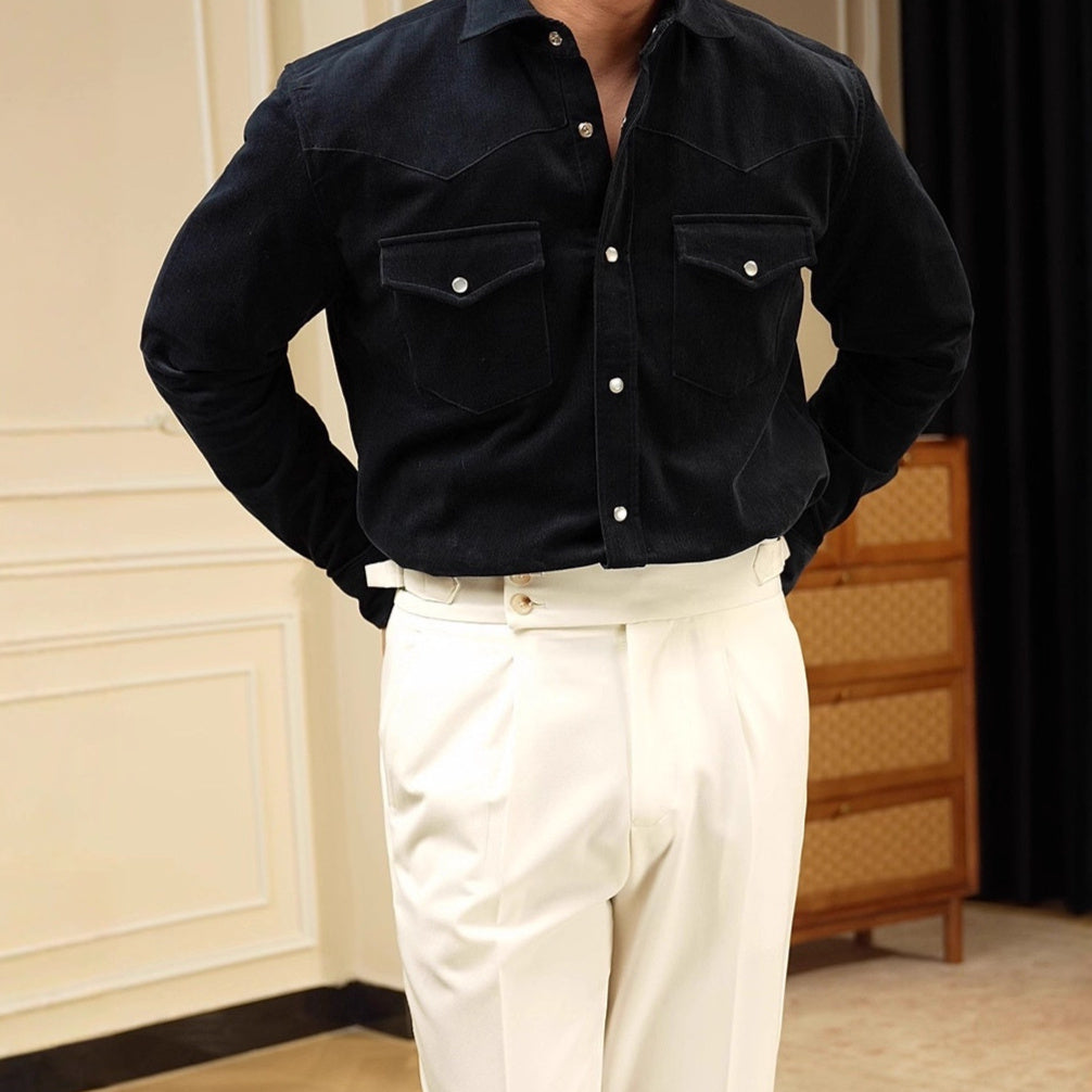 Casual Business Shirt Pure Cotton