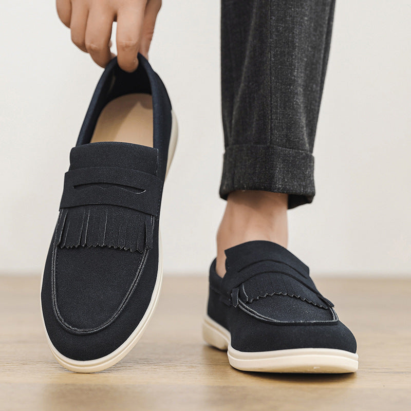 Matte Leather Loafer