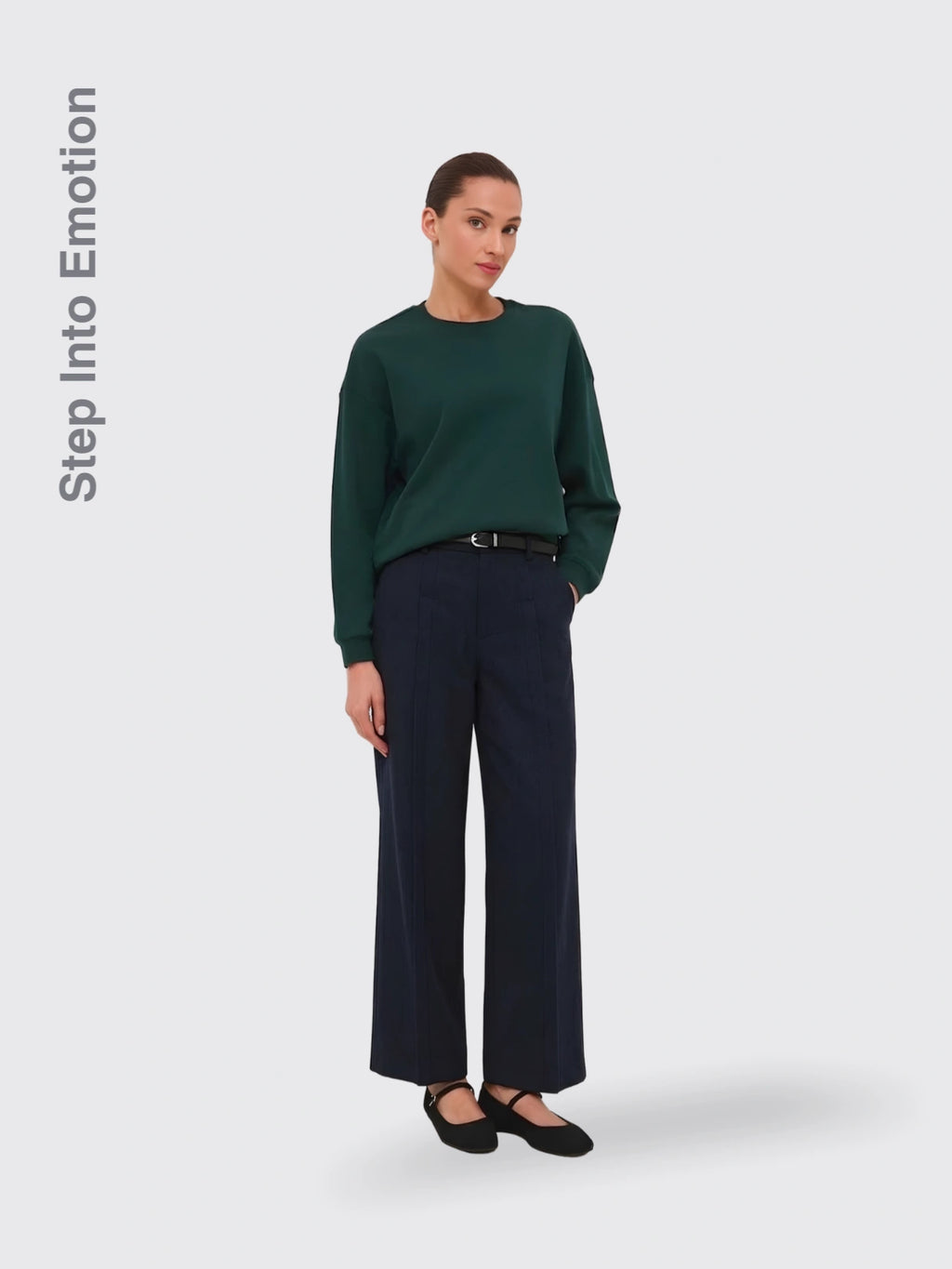Loose Slim Straight Leg Pants