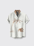 Printed Hawaiian Casual Shirt VD4152 2XL