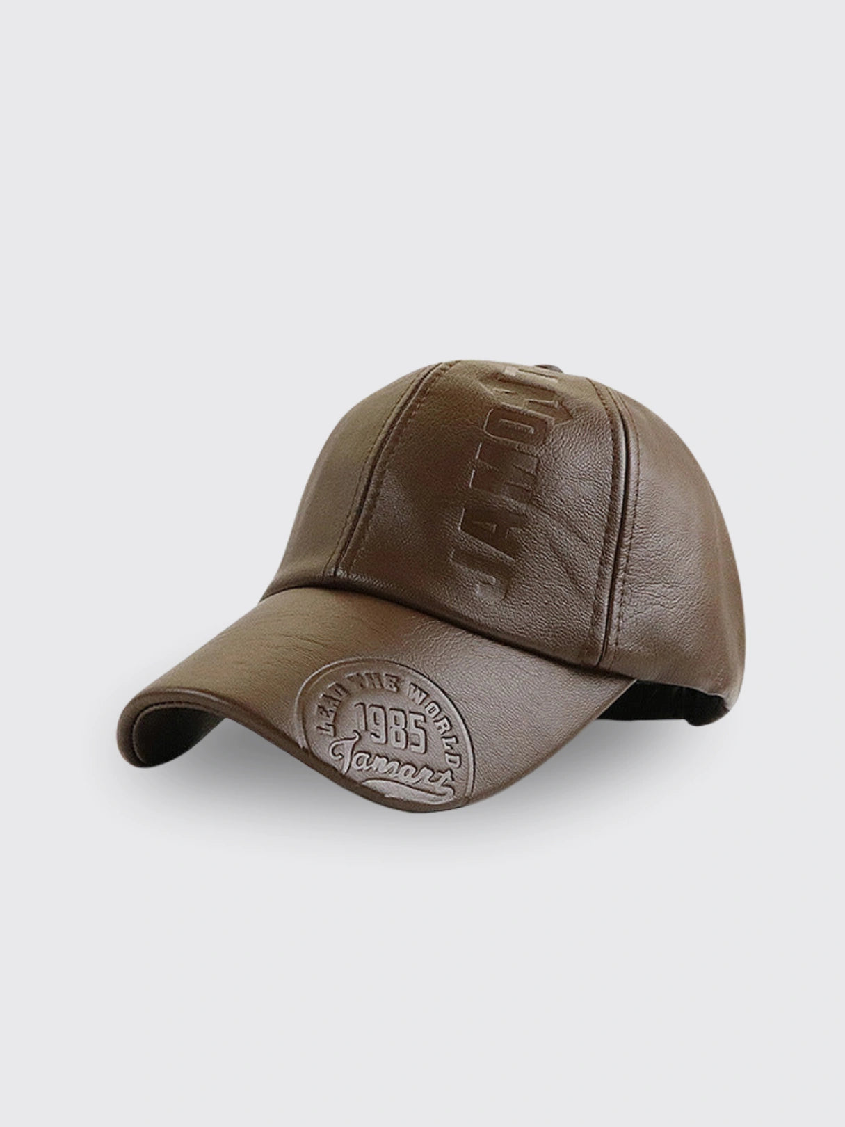 Baseball Outdoor Cap Dark brown