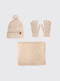 Ladies' Hat Scarf And Gloves Set