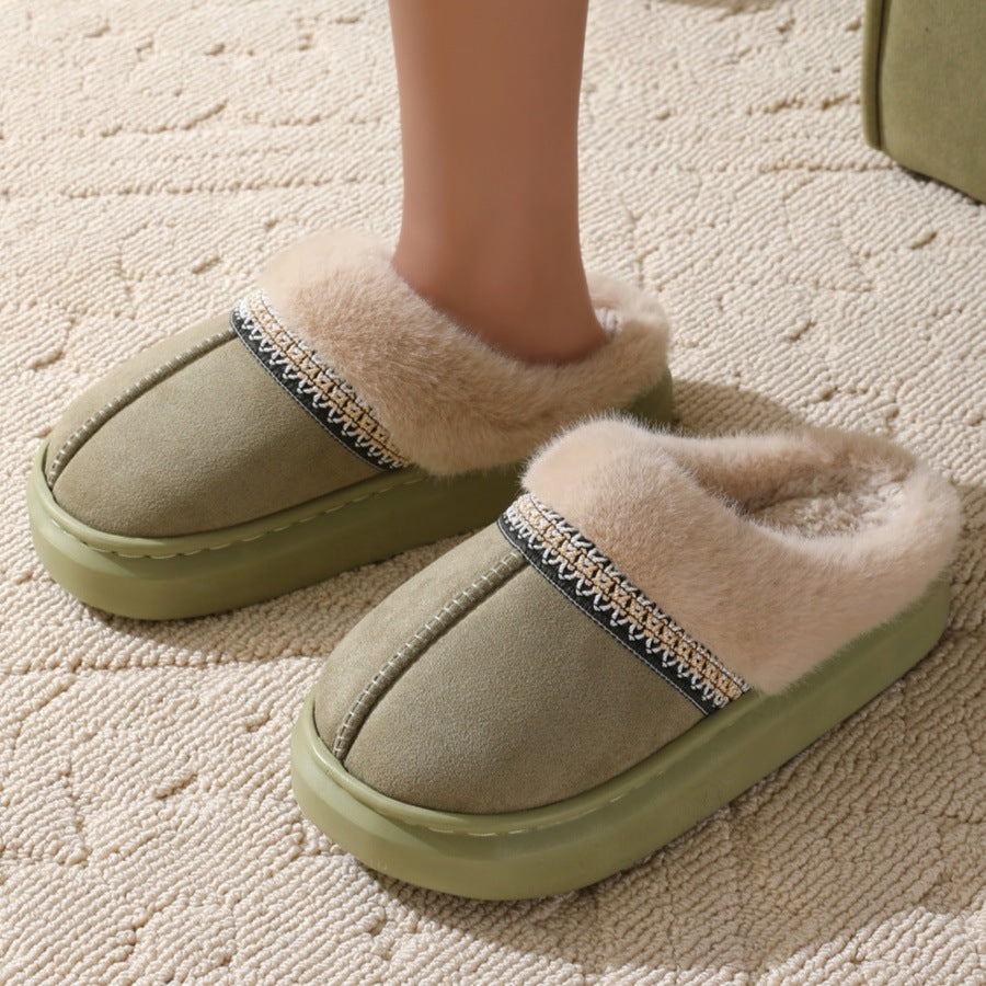 Fluffy Slippers Autumn And Winter