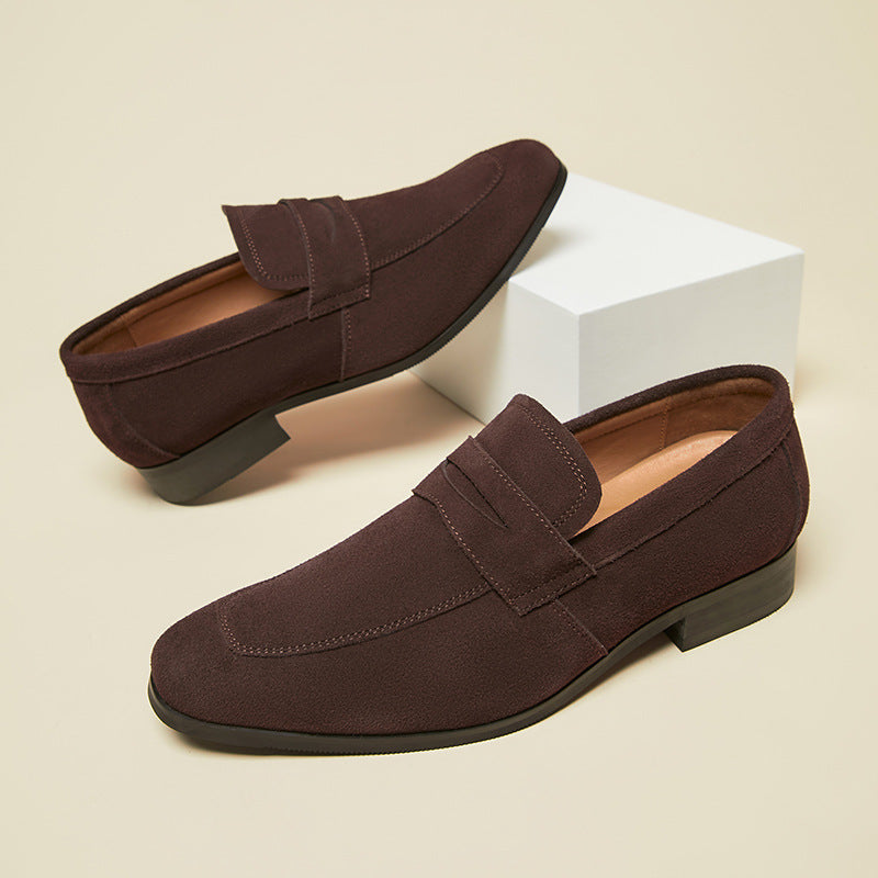 Slip-on Japanese Style Suede Shoes