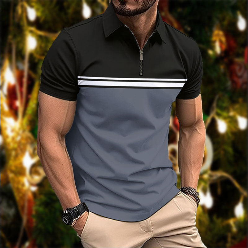 Stylish Slim-fit Polo Shirt ZVZ505