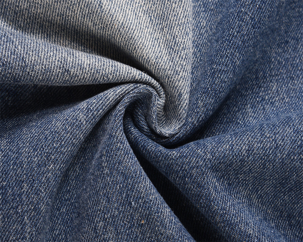Fashion Horn Denim Pants Men