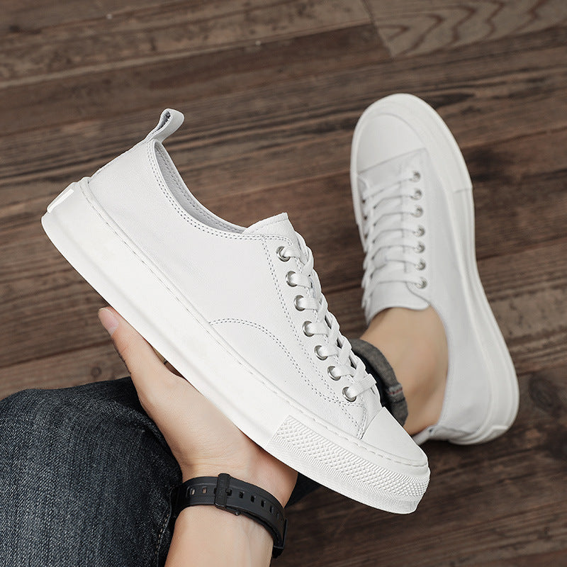 Men's Sports Casual Skateboard Shoes White