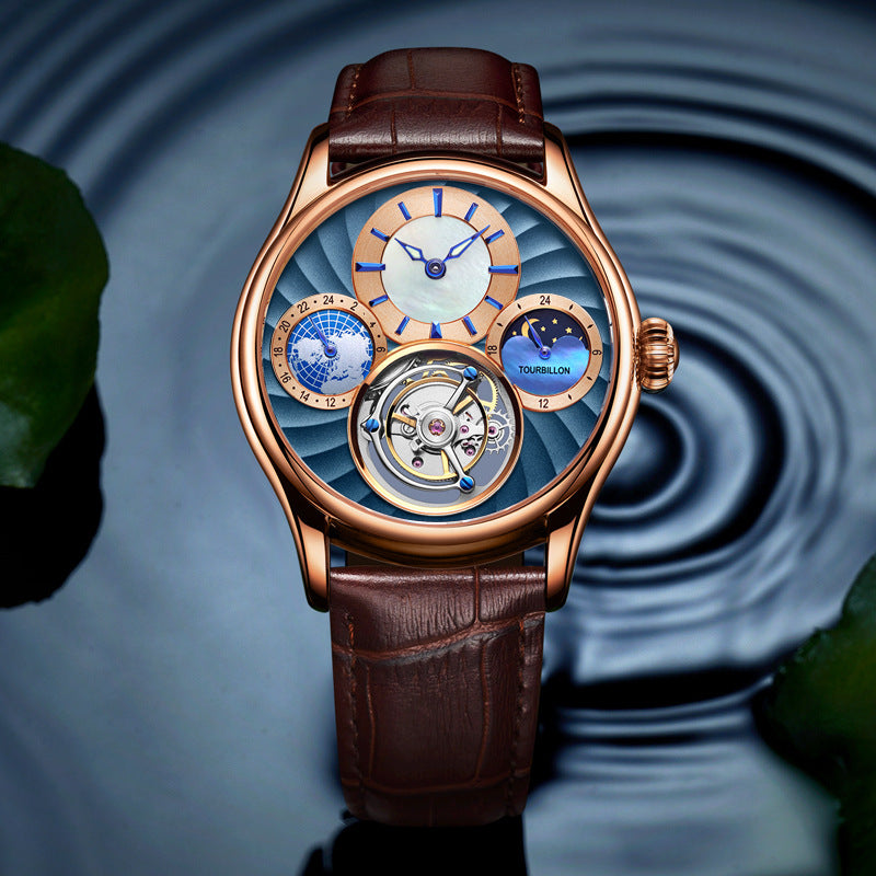 Hollow Automatic Mechanical Watch F