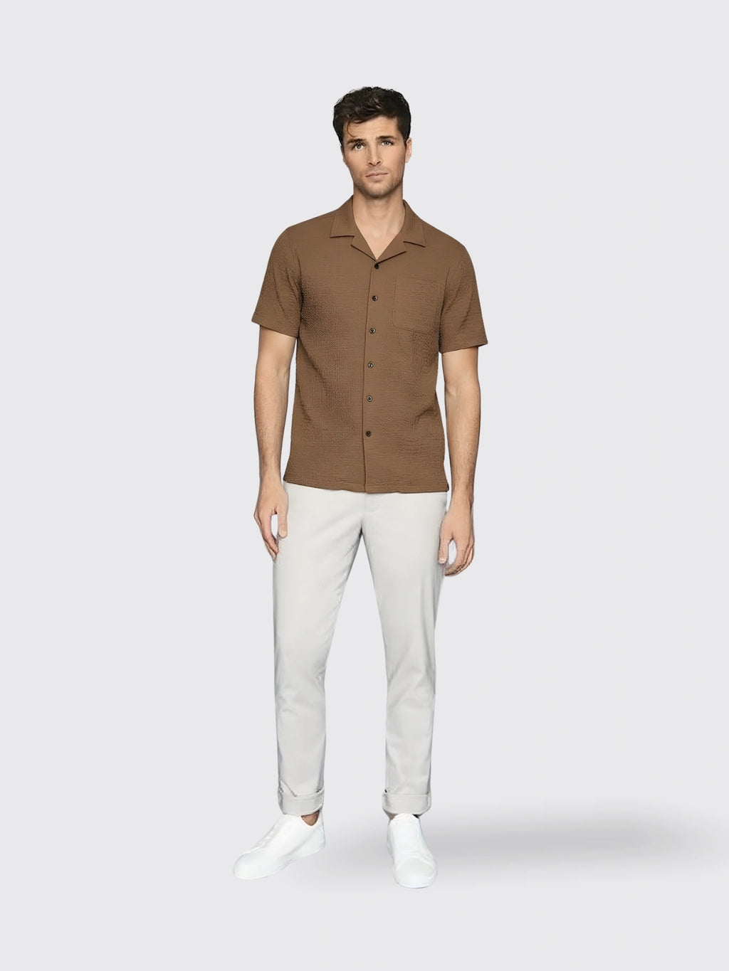 Breathable Wrinkle-Resistant Semi-Formal Shirt