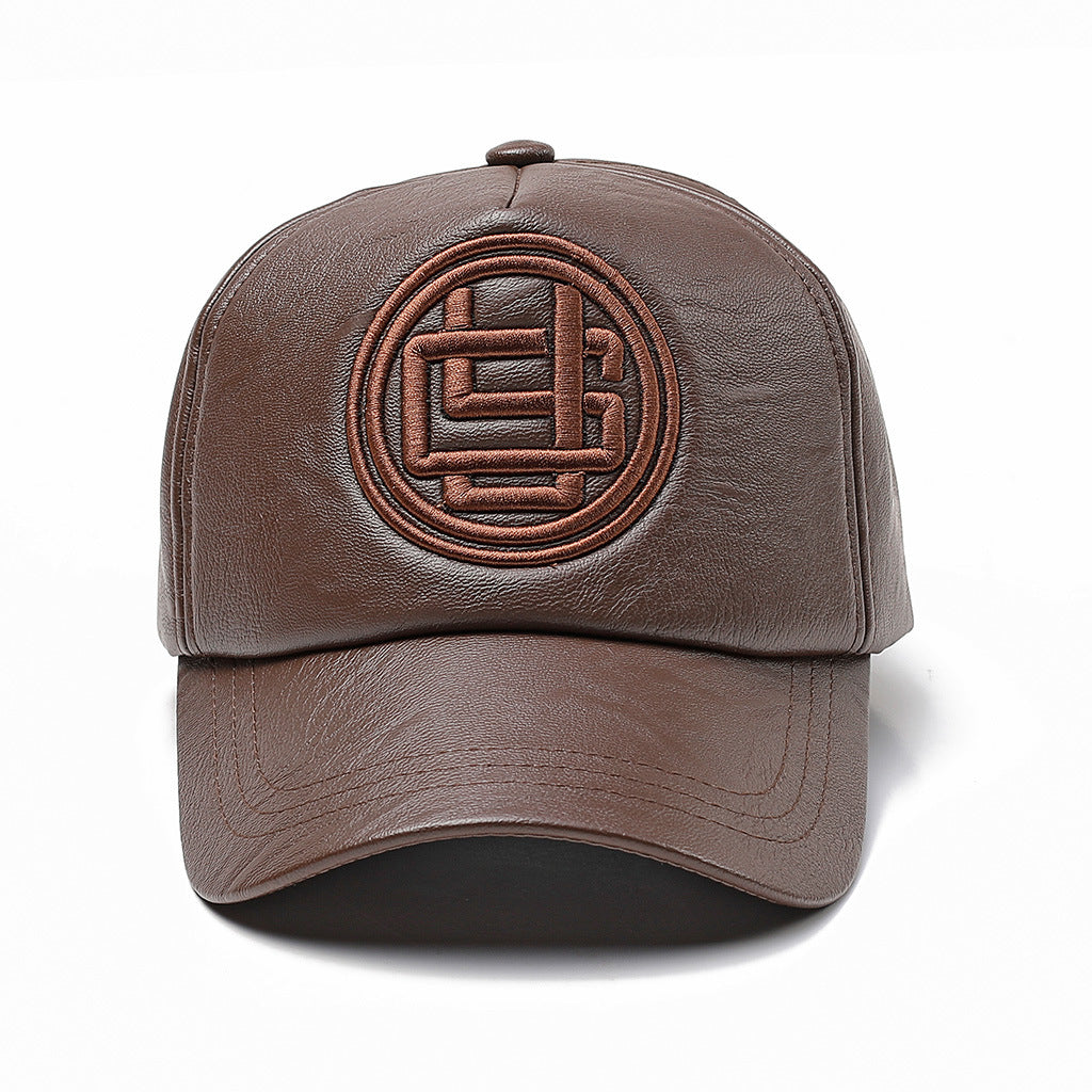 Peaked cap Light coffee
