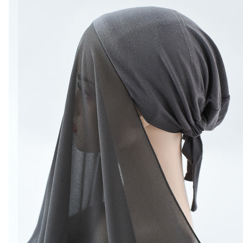 Malaysian Hijab with Nigab Face cover 7style